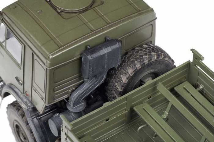 Model Kit military 3697 - Russian three axle truck K-5350 "MUSTANG" (1:35)