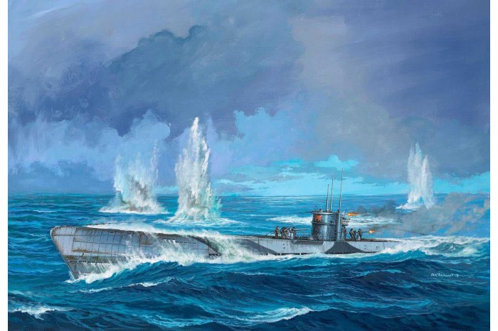 Plastic ModelKit ponorka 05166 - German Submarine Type IXC U67/U154 (1:72)