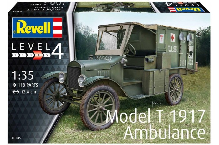 Plastic ModelKit military 03285 - Model T 1917 Ambulance (1:35)