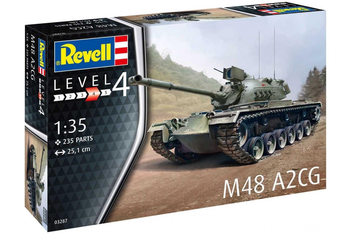 03287 M48 A2CG Revell 03287 M48 A2CG Revell