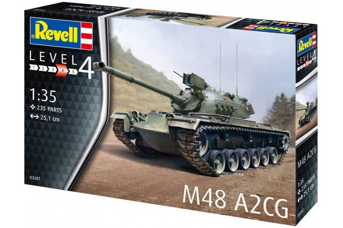 Plastic ModelKit tank 03287 - M48 A2CG (1:35)