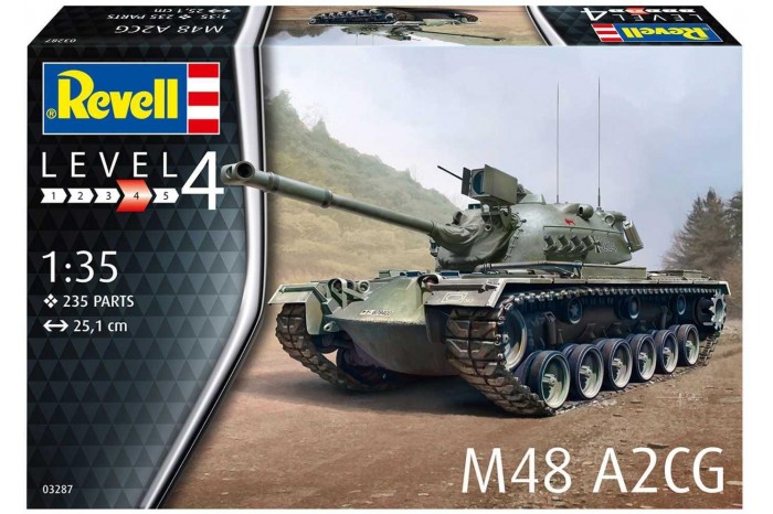 Plastic ModelKit tank 03287 - M48 A2CG (1:35)