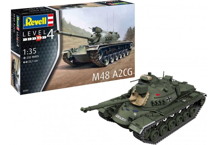 Plastic ModelKit tank 03287 - M48 A2CG (1:35)