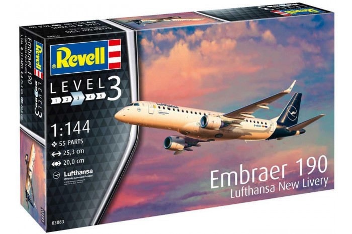Embraer 190 Lufthansa (1:144) - 63883