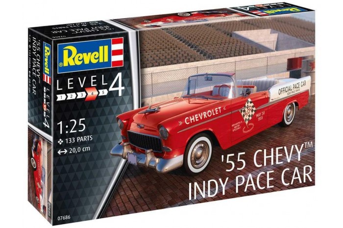 55 Chevy Indy Pace Car (1:25) - 67686