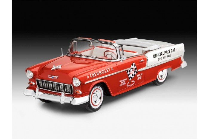 Modelset auto 67686 - 55 Chevy Indy Pace Car (1:25)