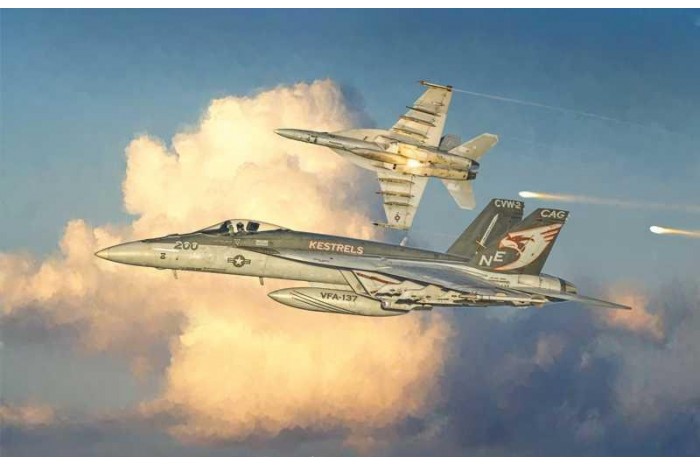Model Kit letadlo 2791 - F/A-18 E SUPER HORNET (1:48)