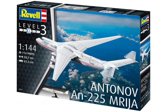 Plastic ModelKit letadlo 04957 - Antonov AN-225 Mrija (1:144)