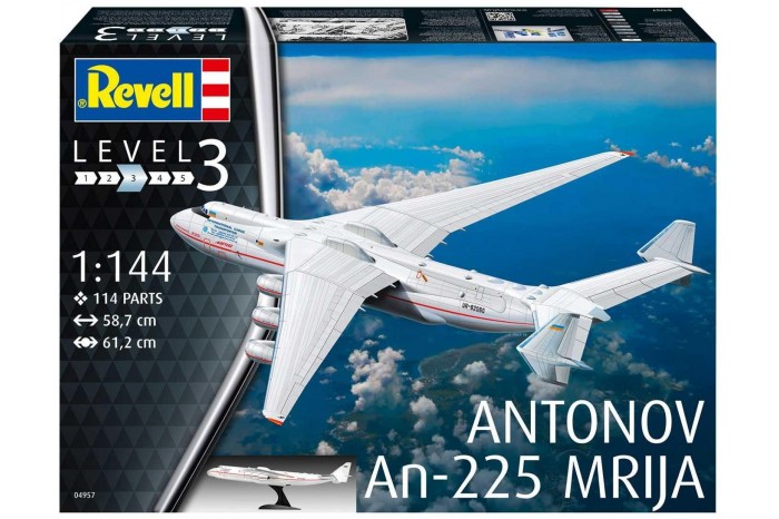Plastic ModelKit letadlo 04957 - Antonov AN-225 Mrija (1:144)