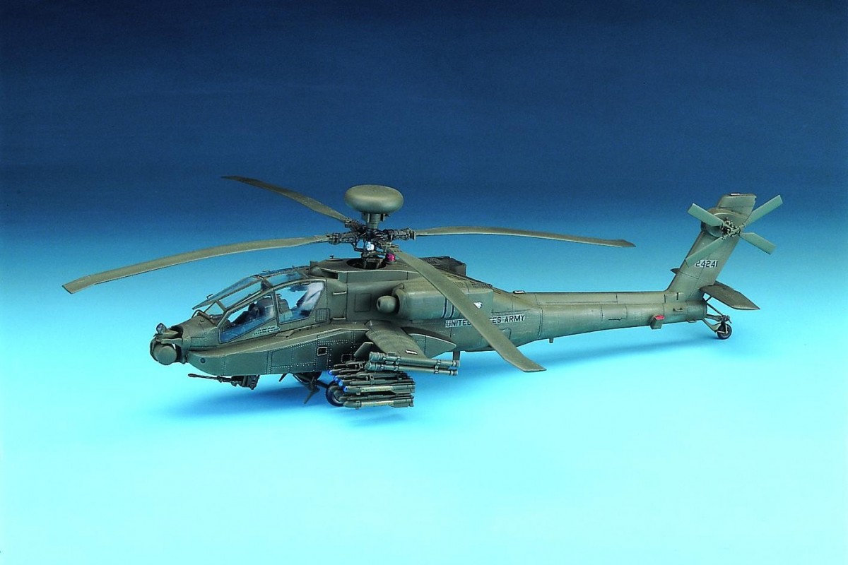 Academy Hobby 12262 US Helicopter AH-64A 1/48