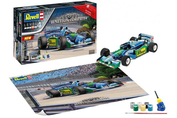 Gift-Set auto 05689 - 25th Anniversary "Benetton Ford" (1:24)