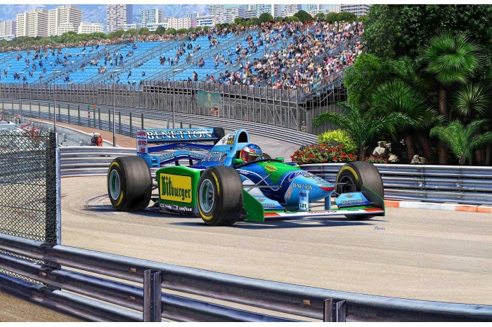Gift-Set auto 05689 - 25th Anniversary "Benetton Ford" (1:24)