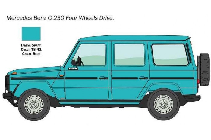 Model Kit auto 3640 - Mercedes Benz G230 (1:24)