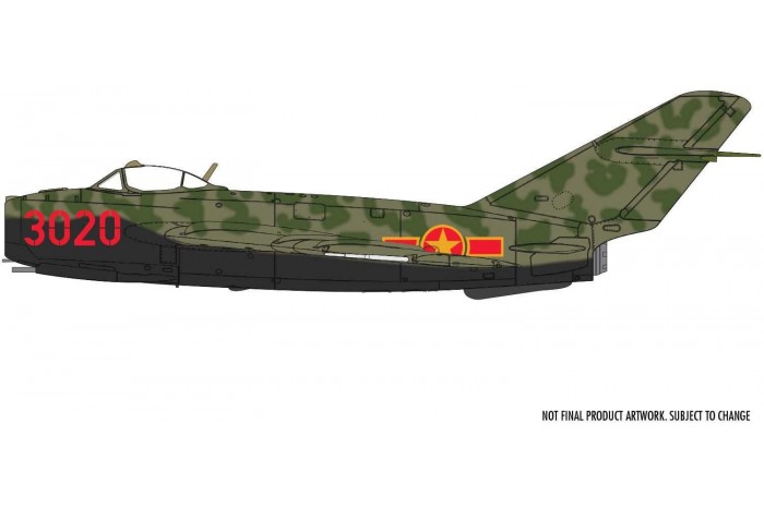 Classic Kit letadlo A03091 - Mikoyan-Gurevich MiG-17F 'Fresco' (1:72)