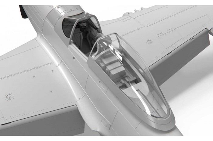 Classic Kit letadlo A05138 - North American P-51D Mustang (Filletless Tails) (1:48)