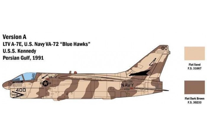 Model Kit letadlo 2797 - A-7E Corsair II (1:48)