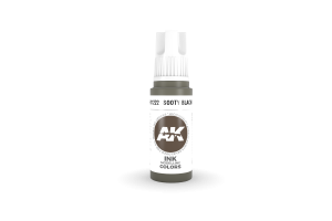 222: Sooty Black Ink (17ml) - acryl