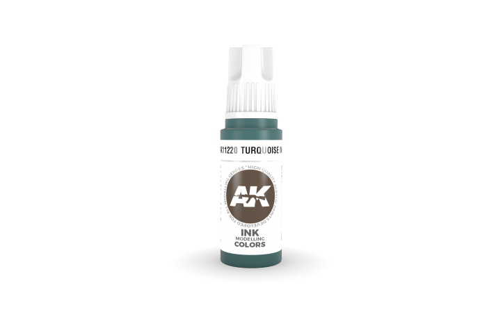 220: Turquoise Ink (17ml) - acryl