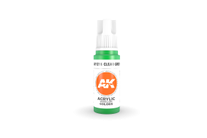 216: Clear Green (17ml) - acryl