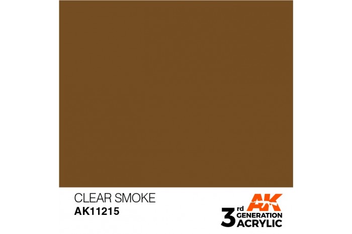 215: Clear Smoke (17ml) - acryl