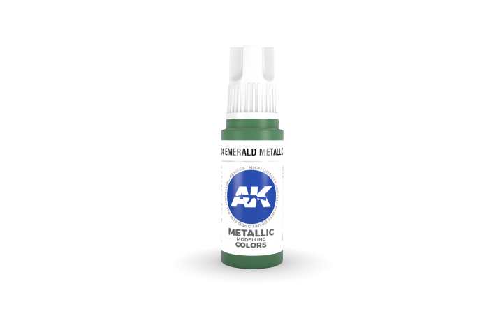 204: Emerald Metalic Green (17ml) - acryl