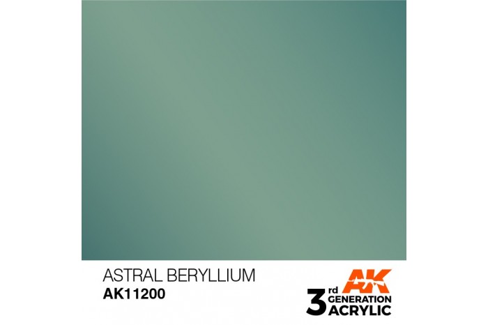 200: Astral Berilium (17ml) - acryl