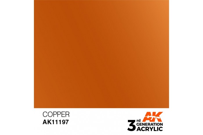 197: Copper (17ml) - acryl