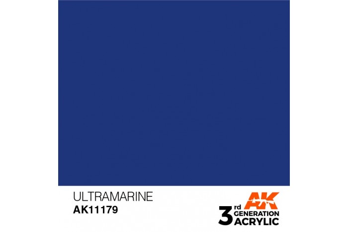 179: Ultramarine (17ml) - acryl