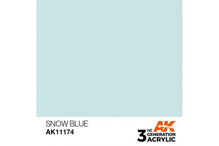 174: Snow Blue (17ml) - acryl