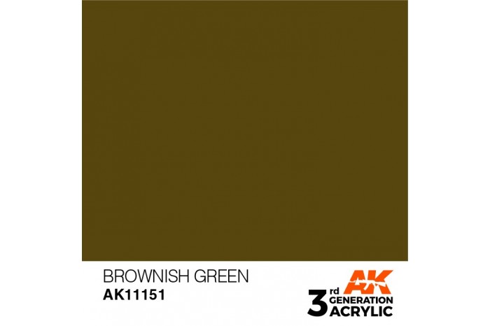 151: Brownish Green (17ml) - acryl