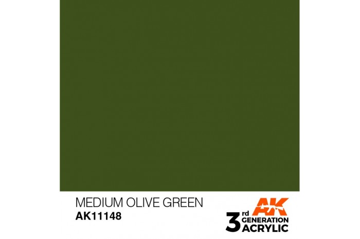 148: Medium Olive Green (17ml) - acryl