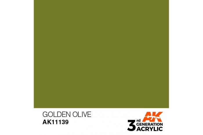 139: Golden Olive (17ml) - acryl
