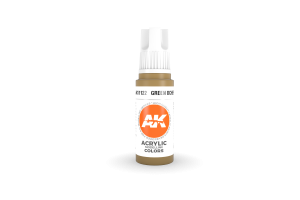 122: Green Ochre (17ml) - acryl