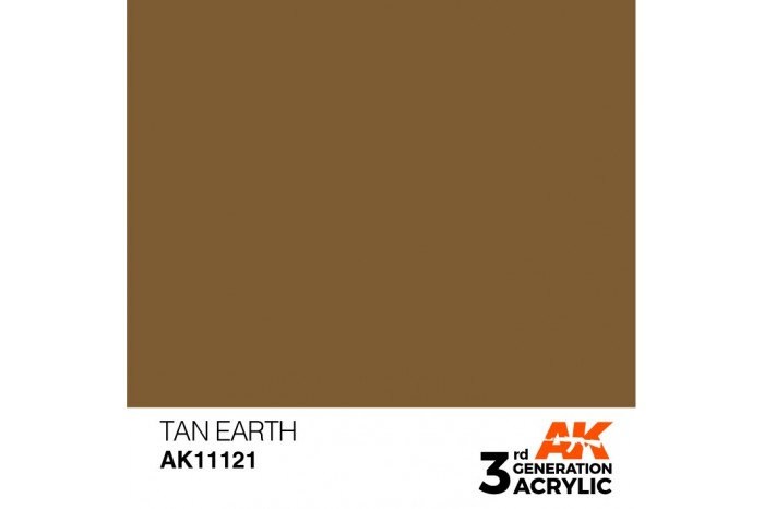 121: Tan Earth (17ml) - acryl