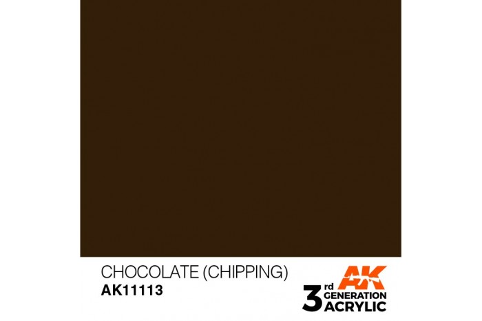 113: Chocolate (Chipping) (17ml) - acryl