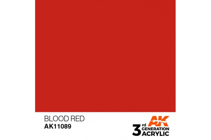 089: Blood Red (17ml) - acryl