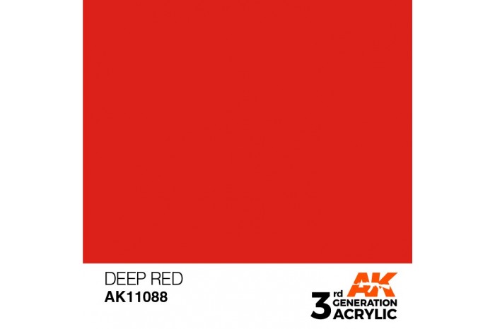 088: Deep Red (17ml) - acryl