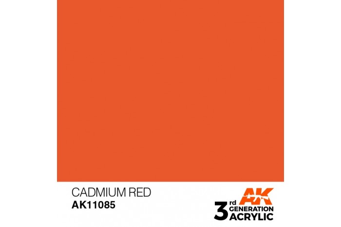 085: Cadmium Red (17ml) - acryl