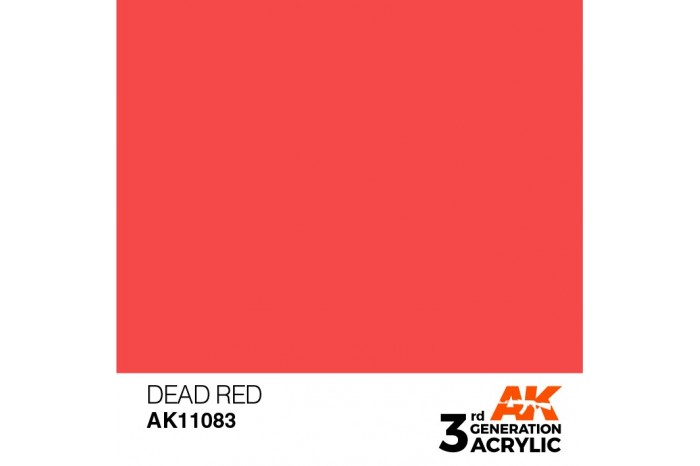 083: Dead Red (17ml) - acryl