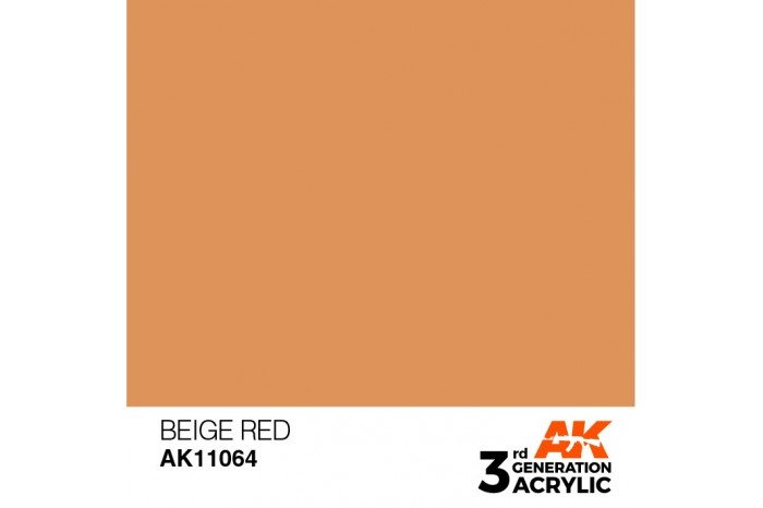 064: Beige Red (17ml) - acryl