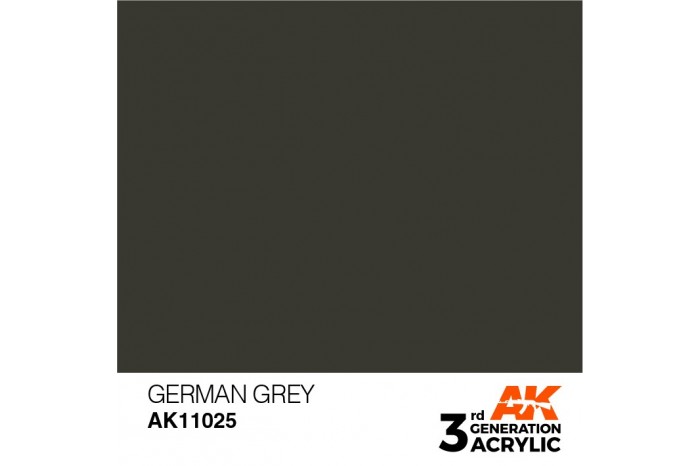 025: German Grey (17ml) - acryl