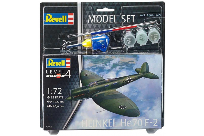 ModelSet letadlo 63962 - Model Set Heinkel He70 F-2 (1:72)