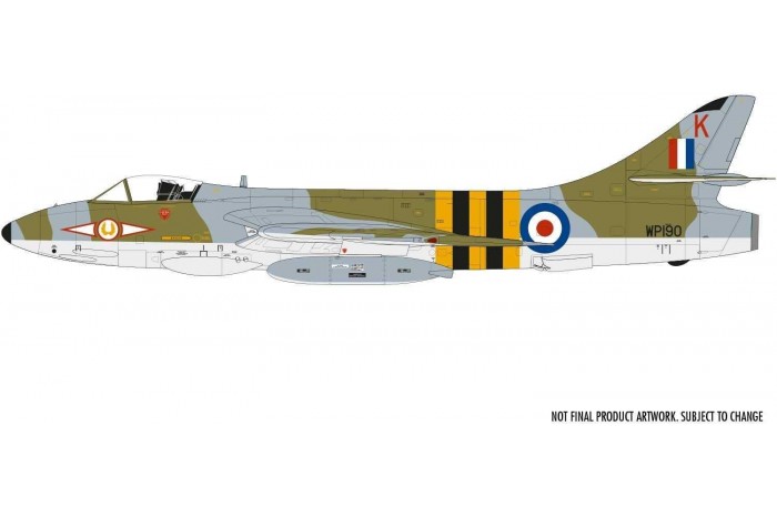 Classic Kit letadlo A09189 - Hawker Hunter F.4/F.5/J.34  (1:48)