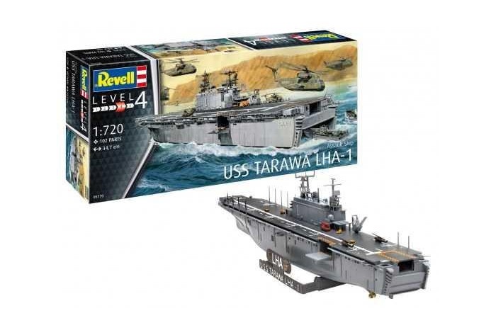 Assault Ship USS Tarawa LHA-1 (1:720) - 05170