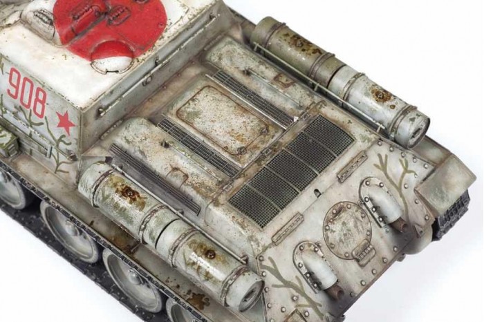 Model Kit military 3691 - Soviet tank Destroyer SU-122 (1:35)