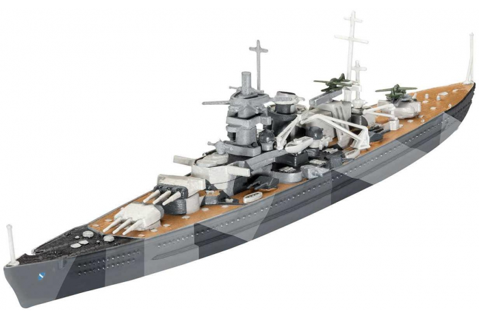 ModelSet loď 65136 - Model Set Battleship Scharnhorst (1:1200)