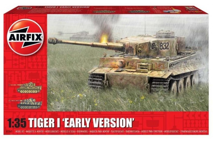 Classic Kit tank A1363 - Tiger-1, Early Version (1:35)