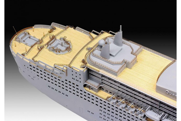 Plastic ModelKit loď Limited Edition 05199 - Queen Mary 2 (Platinum Edition) (1:400)