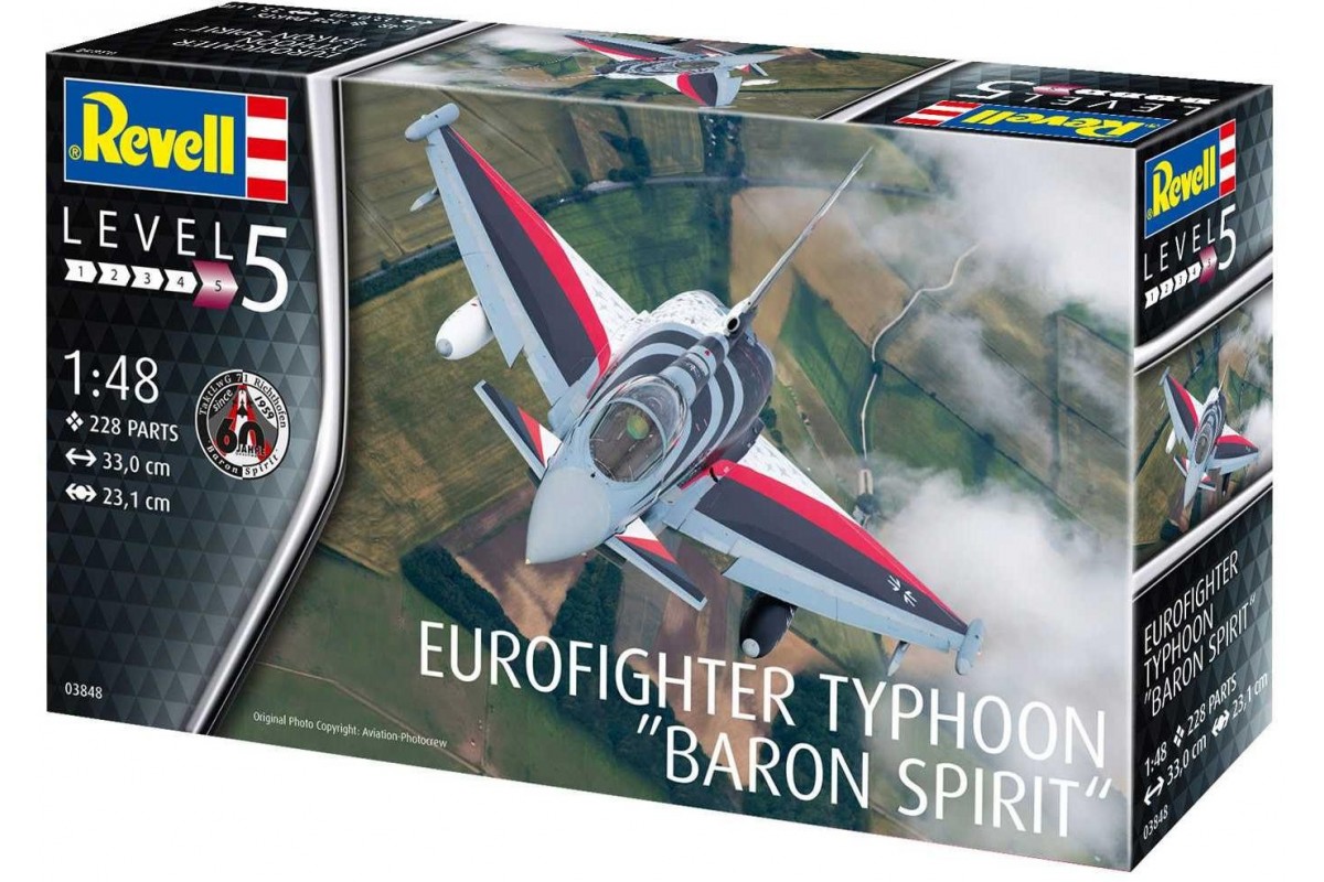 Revell 03848-1/48 Eurofighter Typhoon " Baron Spirit " New