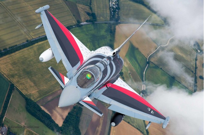 Plastic ModelKit letadlo 03848 - Eurofighter Typhoon "BARON SPIRIT" (1:48)